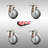 Thermoplastic Rubber Casters