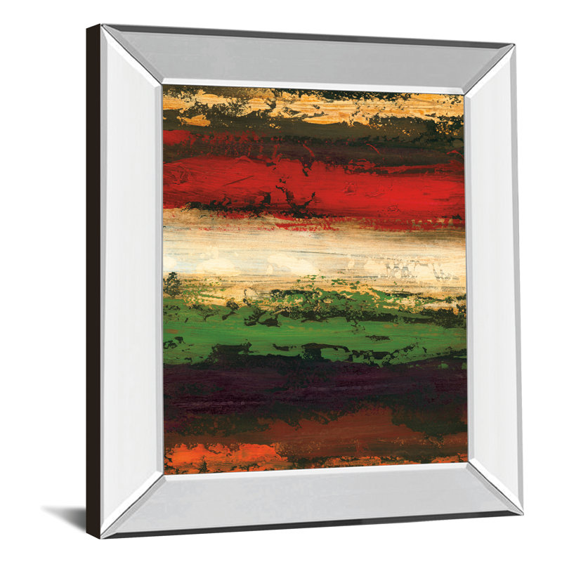 Art mural illuminé par veilleuse de nuit - 22 po x 26 po - Cadre en miroir