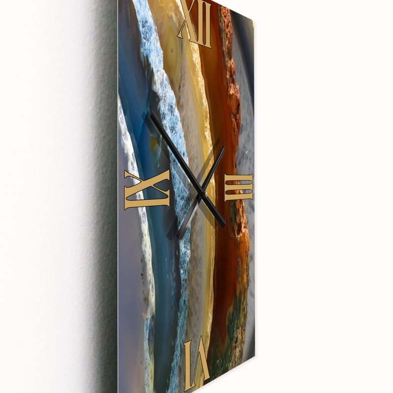 Horloge murale Minéral Slice, Grand