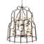 Lustre géométrique à 18 lumières