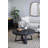 Charming Round Coffee Table with Modern Cross-Legged Frame for Stylish Spaces