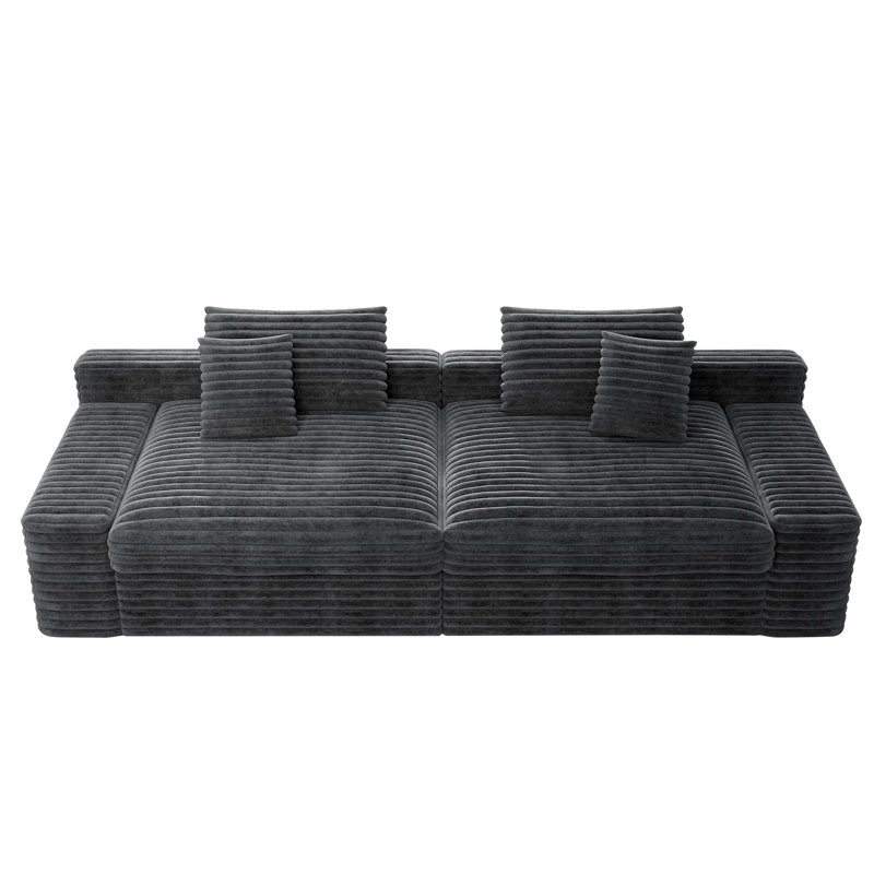 Canapé modulaire Sleek, Gris