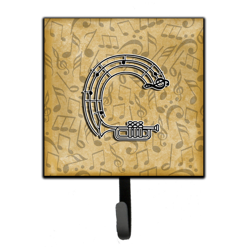 Porte-garde-bûche et crochet mural musical instrument, C