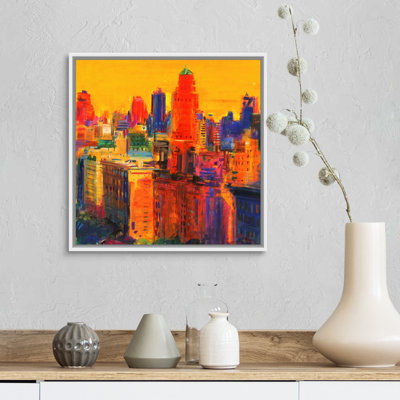 «Fifth and Madison» par Peter Graham - reproduction d'art sur toile