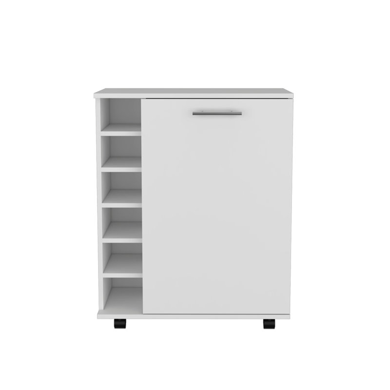 Chariot-bar, salon, blanc, Blanc