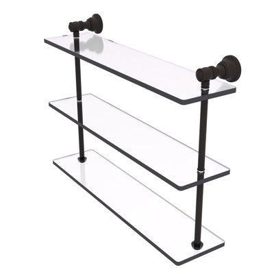 Freyja 3 Piece Glass Shelf