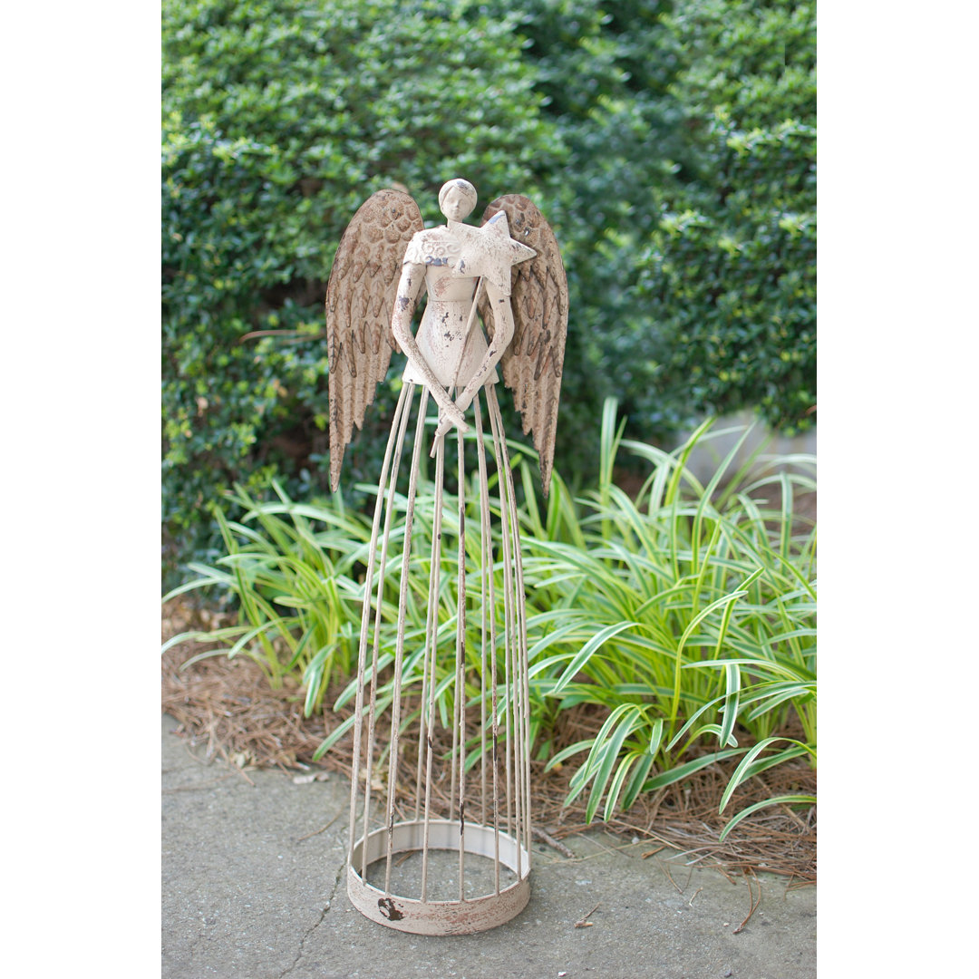 Garden Angel Trellis Christmas Figurine The Holiday Aisle®