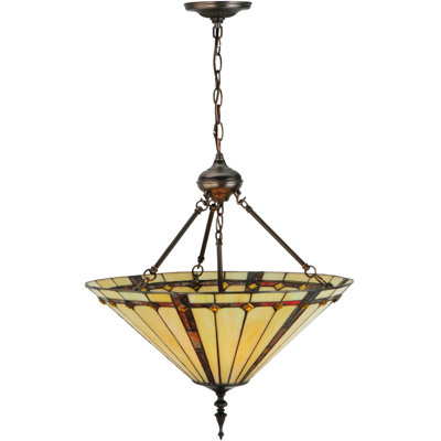 Meyda Tiffany & Stained Glass 3 - Light Pendant