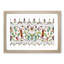 Flowers and Parrots Pattern by William Morris - Picture Frame Painting Print-55575959-55575963