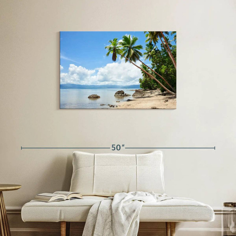 Gillard Savusavu Beach In Fiji, 24" H x 36" W