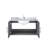 Geneva 36 in W x 22 in D Single Bath Vanity and Chrome Faucet Set-104786614-112899297
