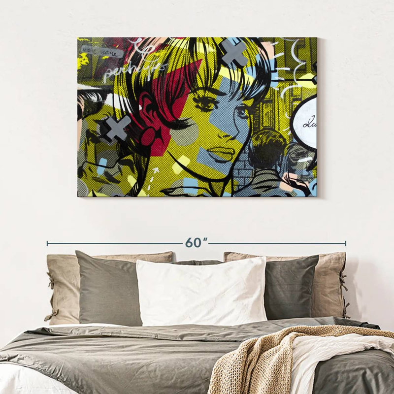 Leisha Man Hunter, 32" H x 48" W