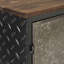 Dimond 37cm W Metal Bedside Table