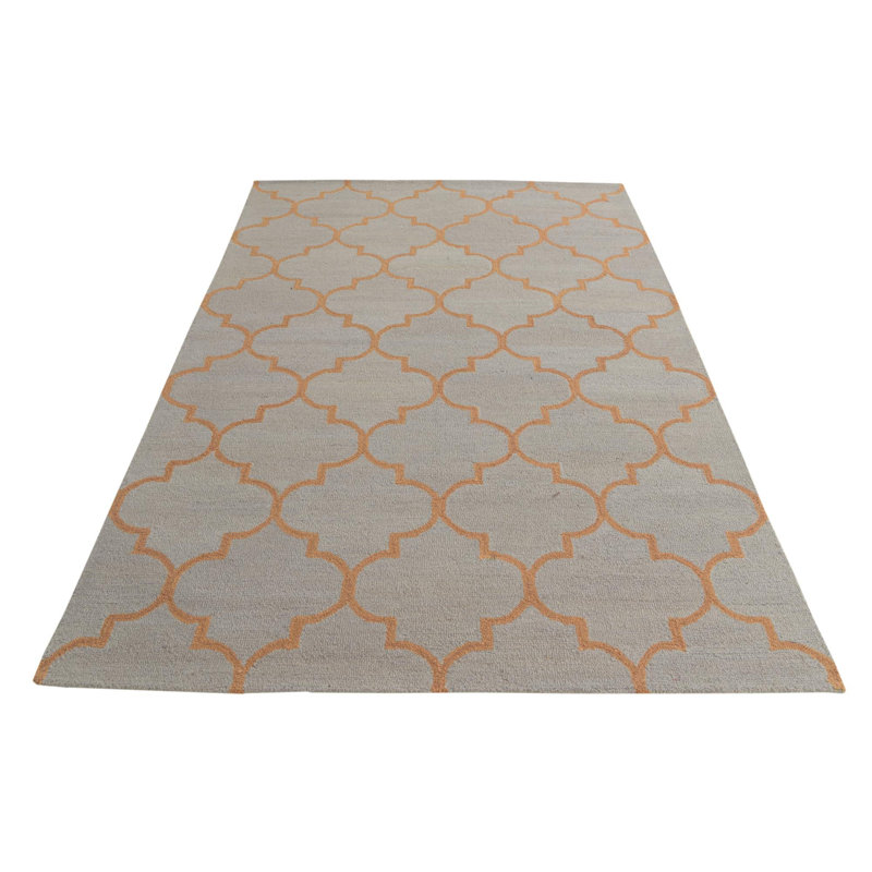 5x8 Platt Light Gray Rug