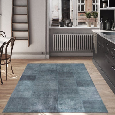 Tapis 100% polyester de qualité supérieure, 6,9 x 10,2 pi | 1850 g / m², hauteur de poils de 0,2 po | Polyester recyclé dessous | Lavable à la machine à 30 ° C | Conception douce, durable et écologique pour les espaces de vie modernes