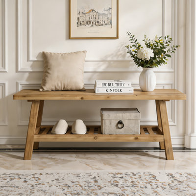 Banc en bois 43 po