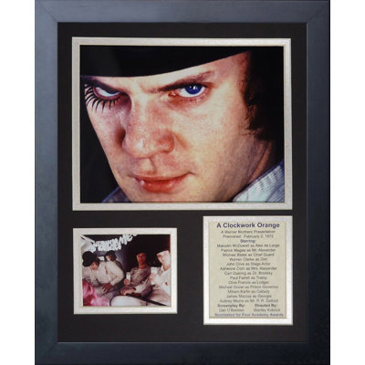 A Clockwork Orange Framed Memorabilia
