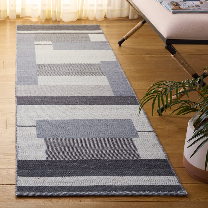 Tapis Kilim 877 Performance, Tapis de couloir 2 pi 3 po x 8 pi