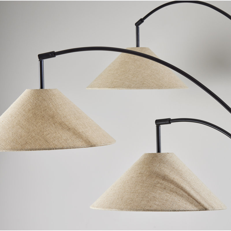 Braxton 86'' Tree Floor Lamp, Light Brown, Dark Bronze