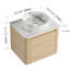 Meuble-lavabo flottant 24 po avec porte à fermeture en douceur-406112981-428766926