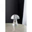 Porte-bougie conique 3,9 x 3,9 x 4,7 po en forme de champignon 6 ch / an