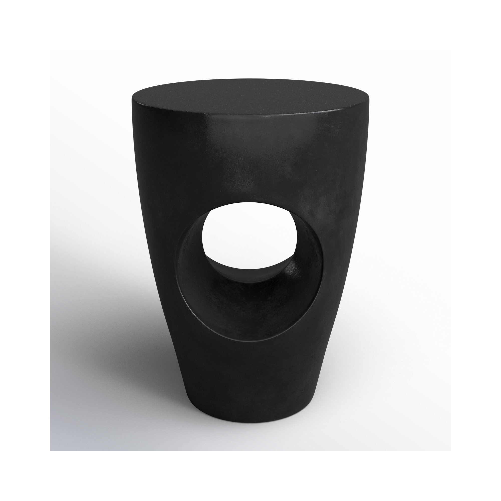 Avoriaz End Table, Black