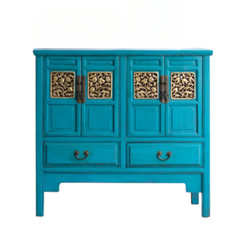 Armoire d'appoint en bois massif Ming And Qing