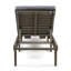 Eugenio Solid Acacia Wood Outdoor Chaise Lounge with Cushion-111786440-134477916