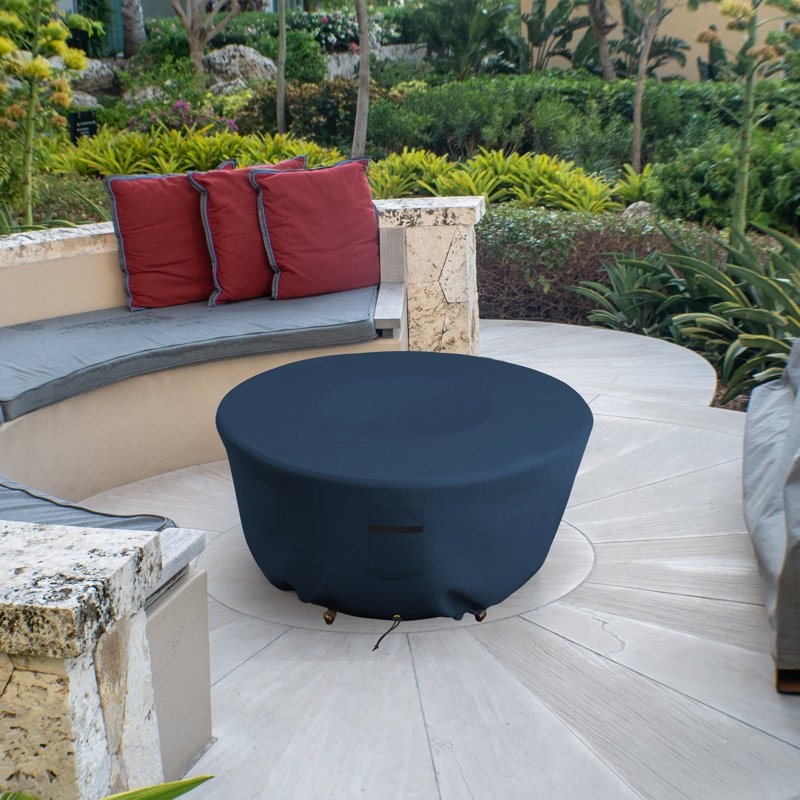 Outdoor Cover, 30.5cm H x 76.2cm W x 76.2cm D, Blue