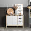 Powellsville 110cm Solid Wood Sideboard-76940792