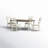Bale Extendable Four Leg Dining Set-87531223