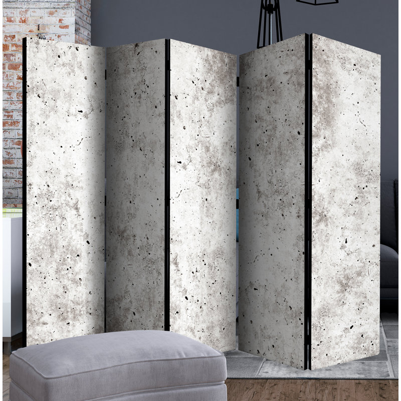 Roslin 172cm H Solid Wood Folding Room Divider, 5