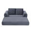 Causeuse futon rembourrée et désossée Futon-129207209