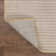 Tapis blanc / or Wolcott