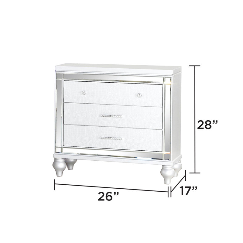 Table de chevet avec cadre Sterling Sterling