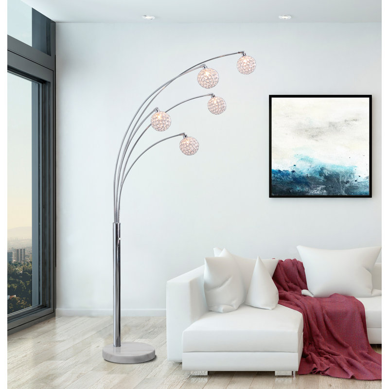 Aseeb 84'' Arched Floor Lamp