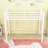 Metal Loft Bed with Ladder and Guardrails-134919524