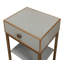 Gillian 1 - Drawer Solid Wood Nightstand