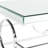 Mercer41 Zaiya Rectangle Mirrored Sofa Table
