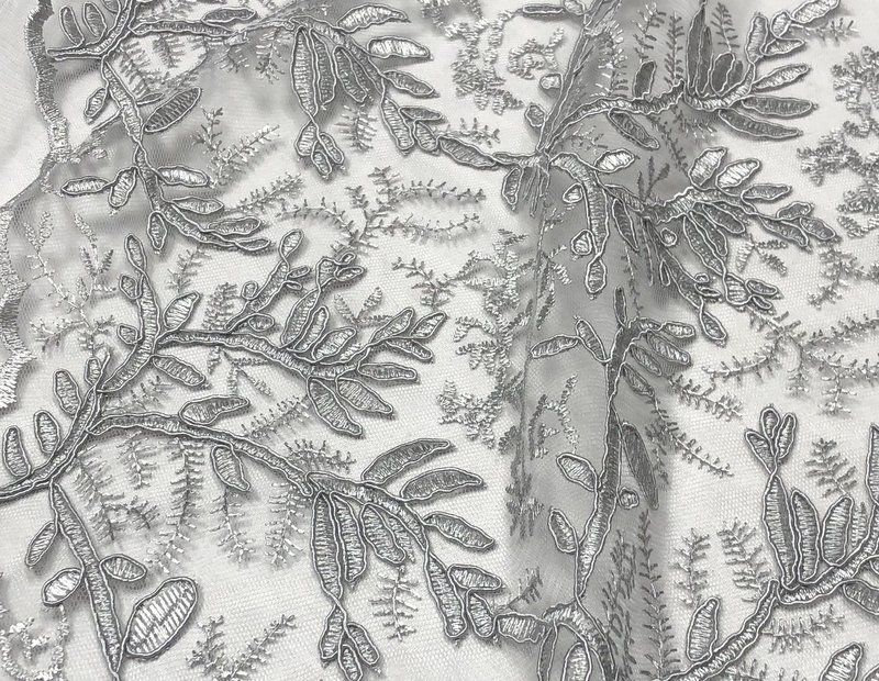 Tissu Omaha, Gris