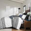 Housse de couette très grand / très grand 3 pièces, coton chenille, capitonnage blanc, chic, fermeture à boutons, 4 attaches de coin, lavable à la machine, et taies décoratives 3 pièces en coton, look, coins avec 2 inclus