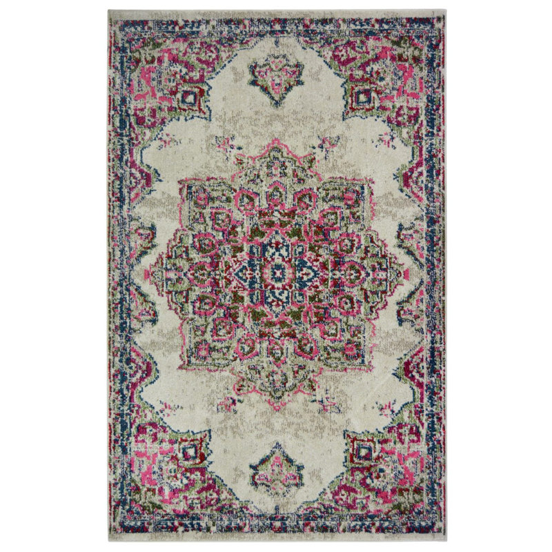 Leilani Geometric Shapes Area Rug, Rectangle 160cm x 230cm