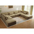 8 Seater Corduroy Corner Sofa
