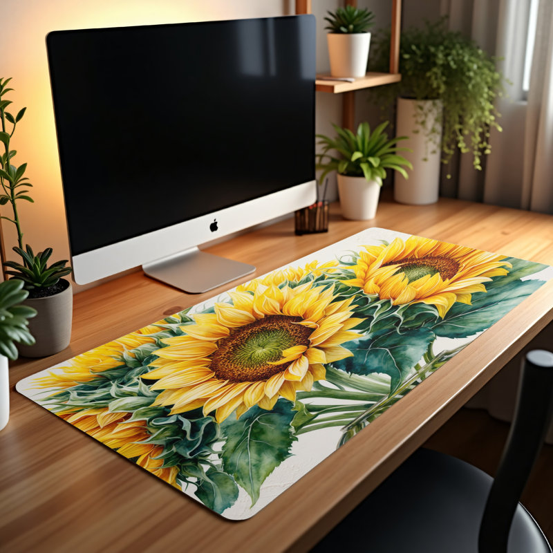 Polyester Desk Pad, 23.6x13.8