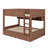 Multifunctional bunk bed system, equipped with storage shelves, under-bed drawers, and decorative LED lighting-1848795268