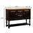 Nickelsville 18'' Solid Wood Sideboard