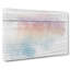 Ocean Horizon In Pink And Blue In Abstract - Wrapped Canvas Painting-55312755