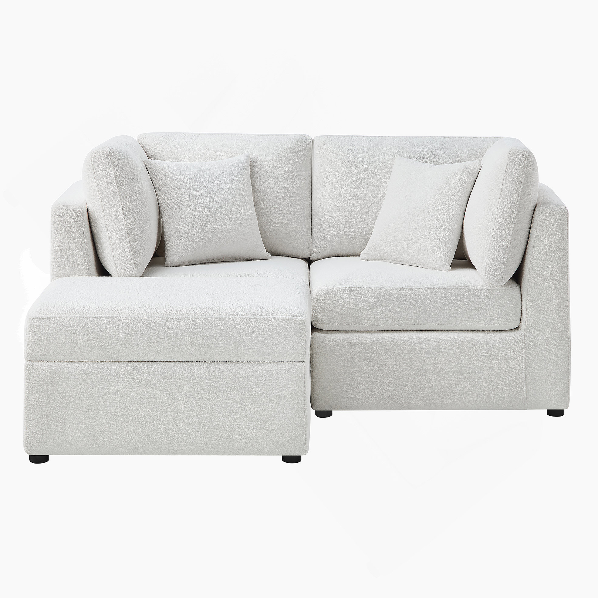 Latitude Run® 3-Piece Chofa - Ivory | Wayfair