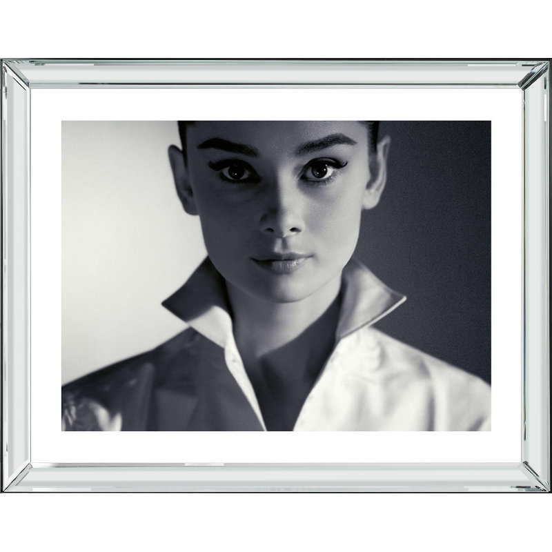 Audrey Hepburn - Print on Wood