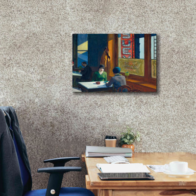 «Red Chop Studio» «Chop Suey» par Edward Hopper, estampe numérique sur toile